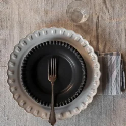 Tulipa tallerken 26 cm 2 stk hvit