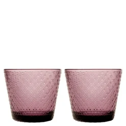 Tundra glass 29 cl 2 stk røsslyng