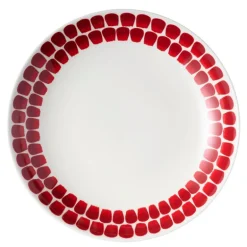 Tuokio tallerken 24 cm rød