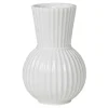 Tura vase 18 cm porselen hvit