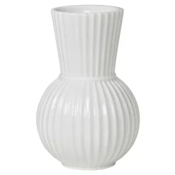 Tura vase 18 cm porselen hvit