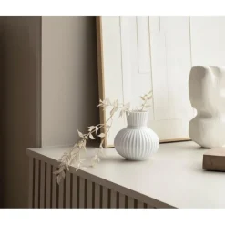 Tura vase 14,5 cm porselen hvit