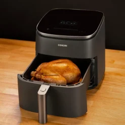 Turbo Blaze airfryer 6L mørk grå/rosegull