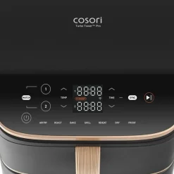 Turbo Tower Pro airfryer 10,8L mørk grå/roségull