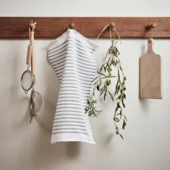 Tvärs kjøkkenhåndkle 35x50 cm grå