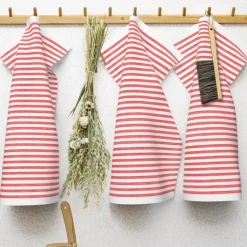 Tvärs kjøkkenhåndkle 35x50 cm rød