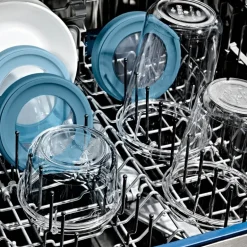 Twist & Stack oppbevaringsboks 59,2 cl 2 stk klar/blå