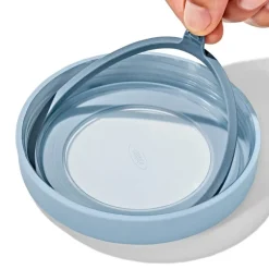 Twist & Stack oppbevaringsboks 35,5 cl 2 stk klar/blå