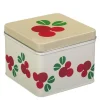Tyttebær matboks 8x10 cm rød