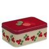 Tyttebær matboks 6x10x14 cm rød