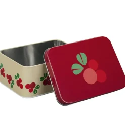 Tyttebær matboks 6x10x14 cm rød