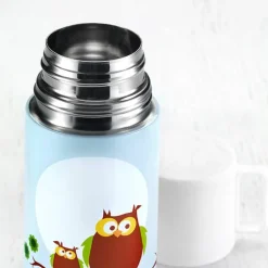 Ugle termos 350 ml blå