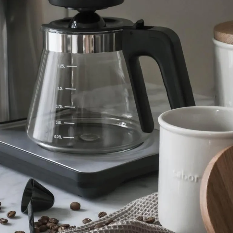 Ultimate kaffetrakter 1,25L svart/børstet