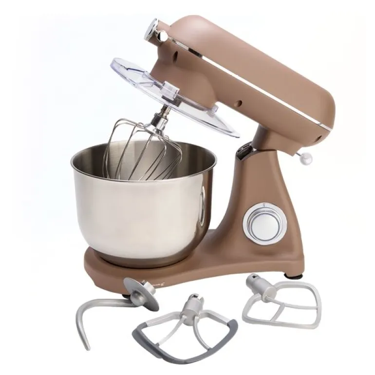 Ultimate kjøkkenmaskin 6,5L med kobling lys brun/frostet