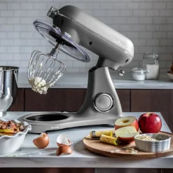 Ultimate kjøkkenmaskin 6,5L med kobling lys grå/frostet