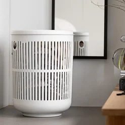 Ume skittentøykurv 54 cm hvit