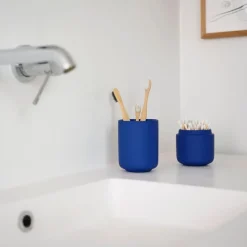 Ume tannbørsteholder 10 cm indigo blue