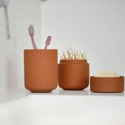 Ume tannbørsteholder 10 cm terracotta