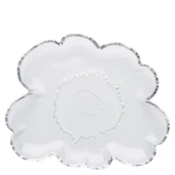 Unikko asjett 20 cm blomsterform klar