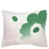 Unikko putetrekk 50x70 cm hvit/rosa/grønn