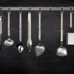 Universal/kjøkkentang låsbar 30 cm stål/silikon