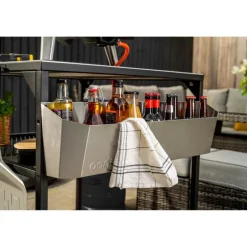 Utility Box L hylle til modulbord 80x20x12 cm stål