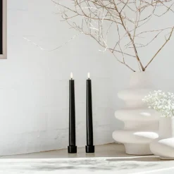 Uyuni lysestake 2 stk 2,3 cm svart