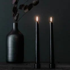 Uyuni lysestake 2 stk 2,3 cm svart