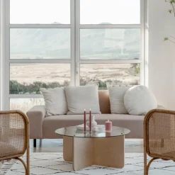 Uyuni lysestake 2 stk 2,3 cm sølv