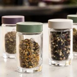 Vaasa krukke 10 cm 2 stk grønn