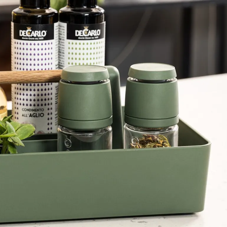 Vaasa krydderkvern 13 cm grønn