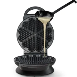 Vaffeljern WM623B svart