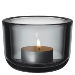 Valkea lyslykt 60 mm grå