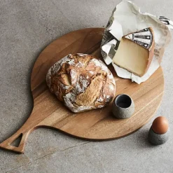 Valley eggeglass 6x11 cm stein grå