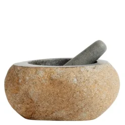 Valley morter 11x18 cm grå