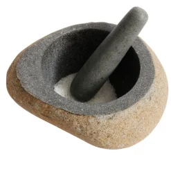 Valley morter 11x18 cm grå