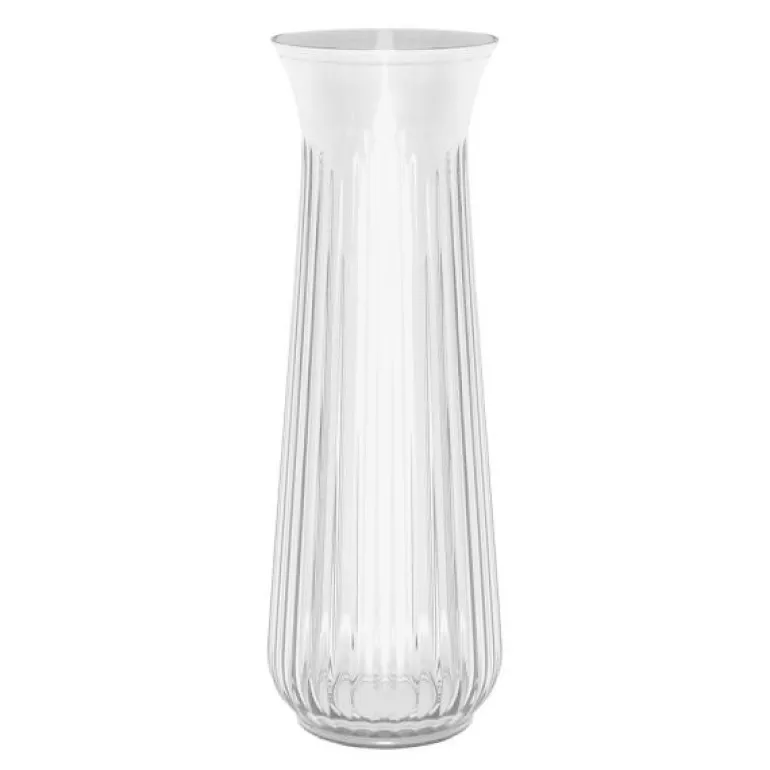 Vannkaraffel 1L klart glass