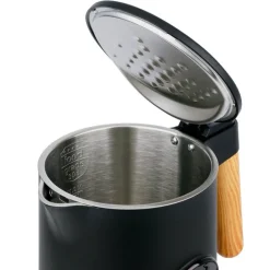 Vannkoker digital 1,7L svart/tre