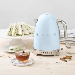 Vannkoker KLF04 m/termostat 1,7L pastel blå