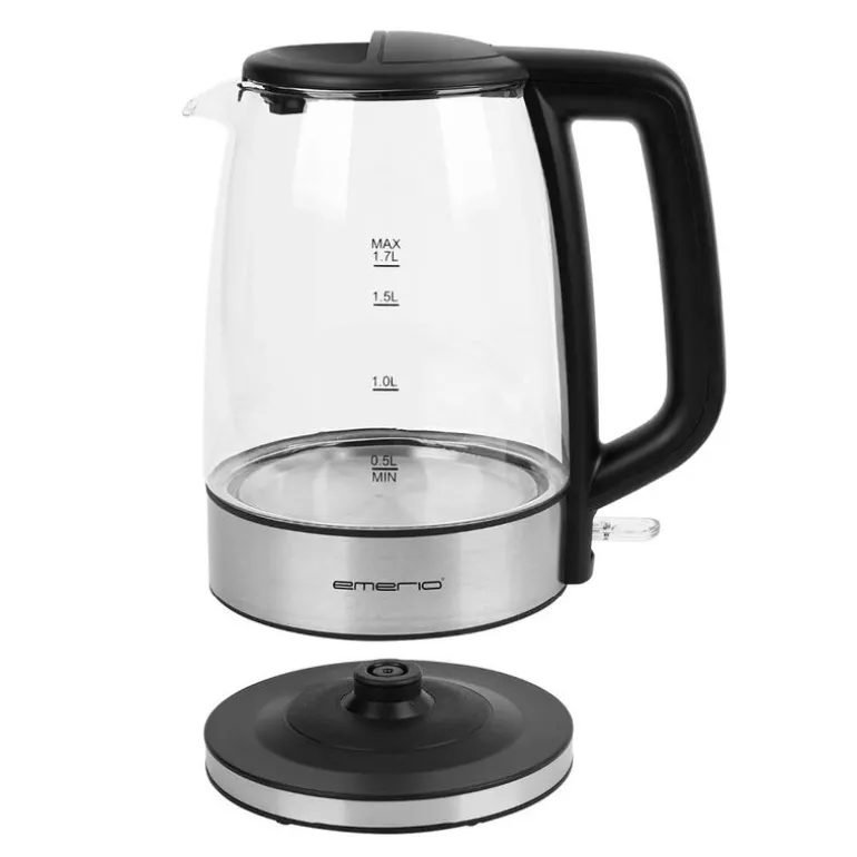 Vannkoker 1,7L 25,5 cm glass