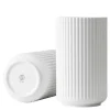 Vase 25 cm hvit