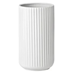 Vase 25 cm hvit