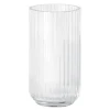 Vase 20 cm klart glass