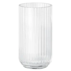 Vase 20 cm klart glass