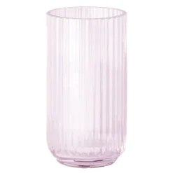 Vase 20 cm rosa glass
