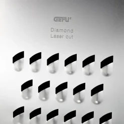 V-Cut 7-i-1 rivjern 12 cm stål/svart