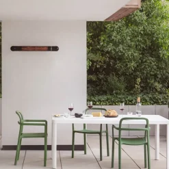 Vegghengt terrassevarmer