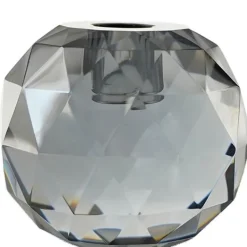 Vera lysestake koksgrå 9,5x8 cm