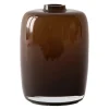 Verona vase høy 20 cm brun