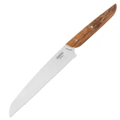 Verttice brødkniv naturlig tre